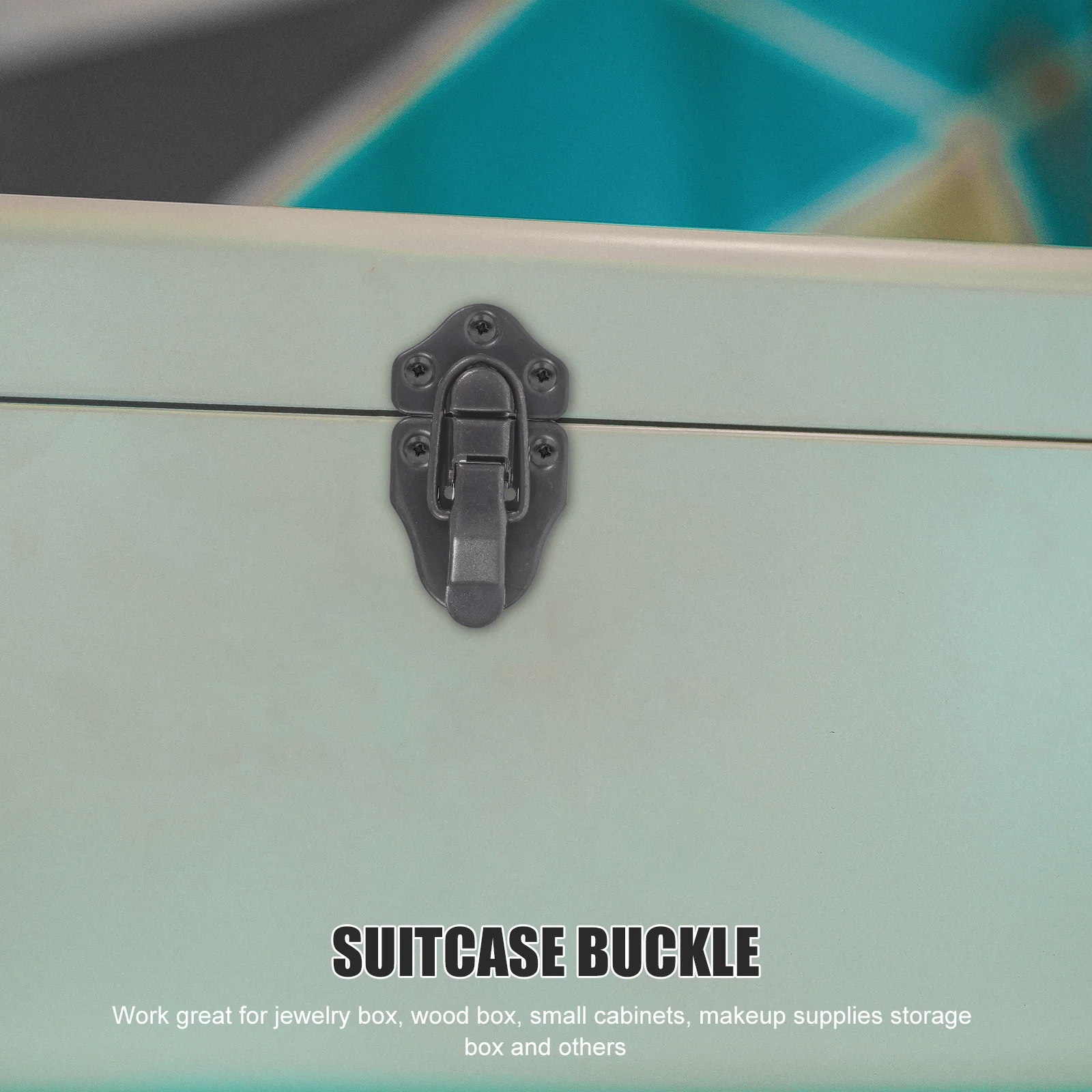 

4pcs Mini Hinge Hasp Metal Latch Lock For Jewelry Box Cabinet Diy Storage Buckle Hardware Fitting Latches Cupboard Door Hasps