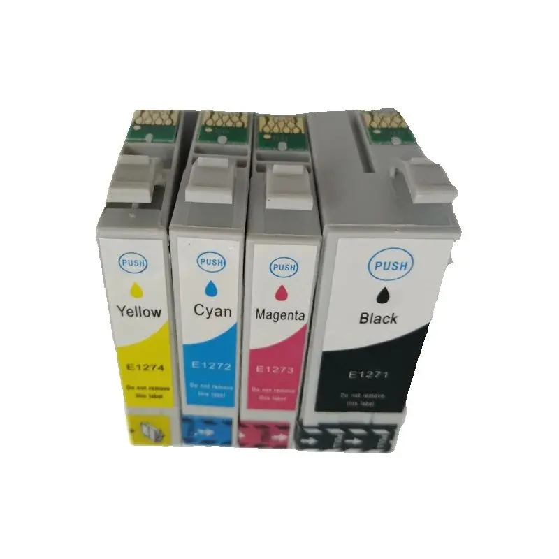 einkshop For Epson T1271 T1272 T1273 T1274 Ink Cartridge for Epson WorkForce 630 633 635 840 WF-7520 WF-7010 WF-7510 NX430 NX330