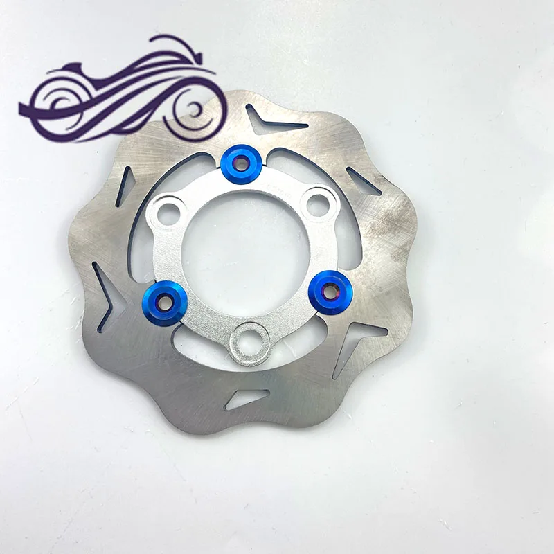 Motorcycle For DIO AF25 AF28 AF18 ZX AF34 AF35 AF56 Aluminum Alloy Floating Brake Disc 160mm Modified Brake Pads Universal