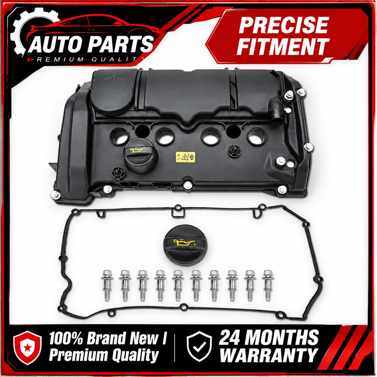 11127646553 11127601863 Engine Valve Cover Kit For MINI Cooper S R55 R56 R57 R58 R59 R60 R61 2011-2016 1.6L Turbo
