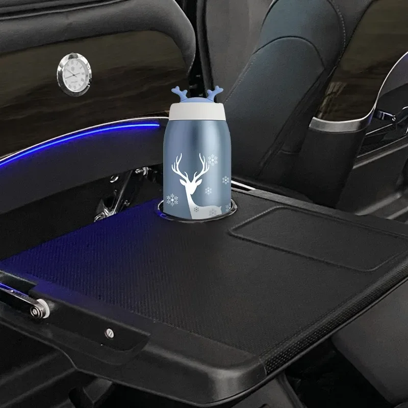 Foldable Seat Back Tray Food Drink Coffee Holder Car Laptop Table Auto Back Seat Eating Working Desk For Toyota Highlander 2022