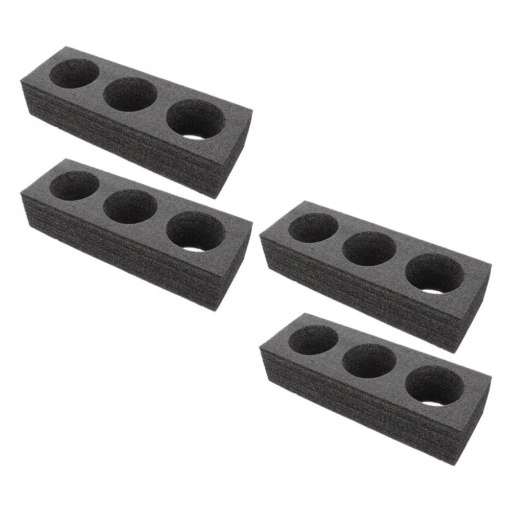 

4Pcs Portable Drink Carrier Tray Pearl Cotton Cup Holder Beverage Takeout Packing Tray Coffee Milk Tea Carrying Tool