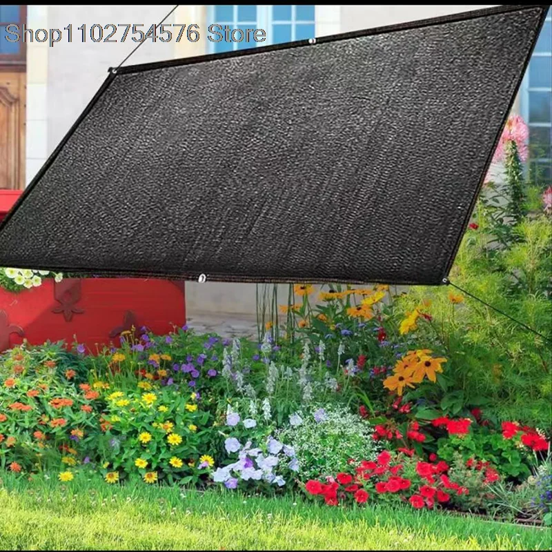 

5x8 Big Size Black Sunshade Net Anti-UV Plant Cover Mesh Garden Sun Shed HDPE Outdoor Sun Shade Summker Netting Shading Cloth