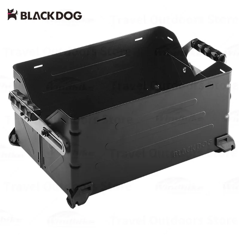 Naturehike BLACKDOG Folding Folio Storage Box 25L High Capacity Free Splicing Stacking Outdoor Camping Accessories Sundries Box