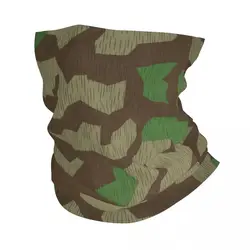 Custom Splittertarn Camouflage Splinter Camo Bandana Neck Gaiter for Hiking Cycling Wrap Scarf Headband Warmer Face Scarf Cover