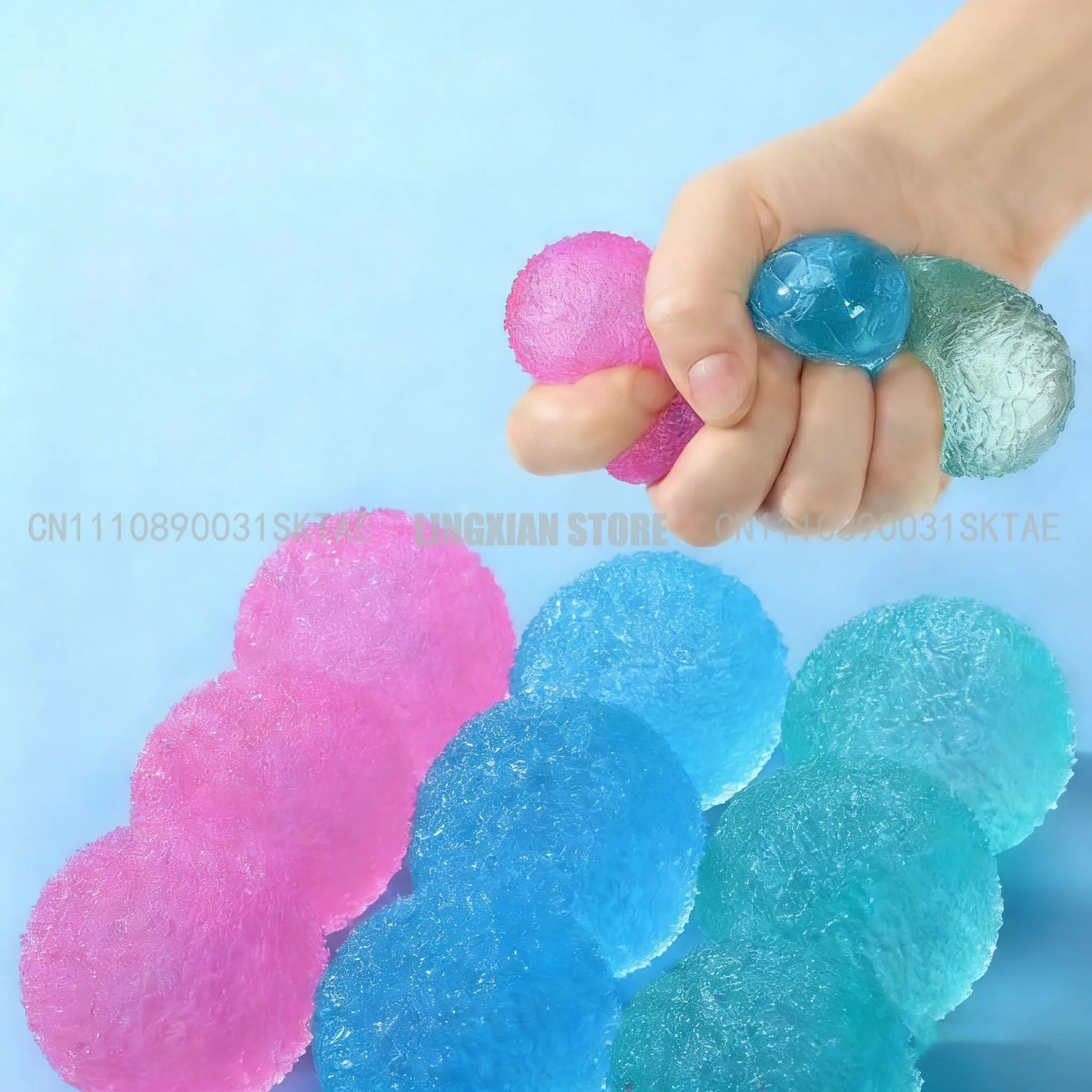 

Gold Powder Maltose Friction Ball Candy Decompression Ball Slow Rebound squishy toy stress relief toys stress ball