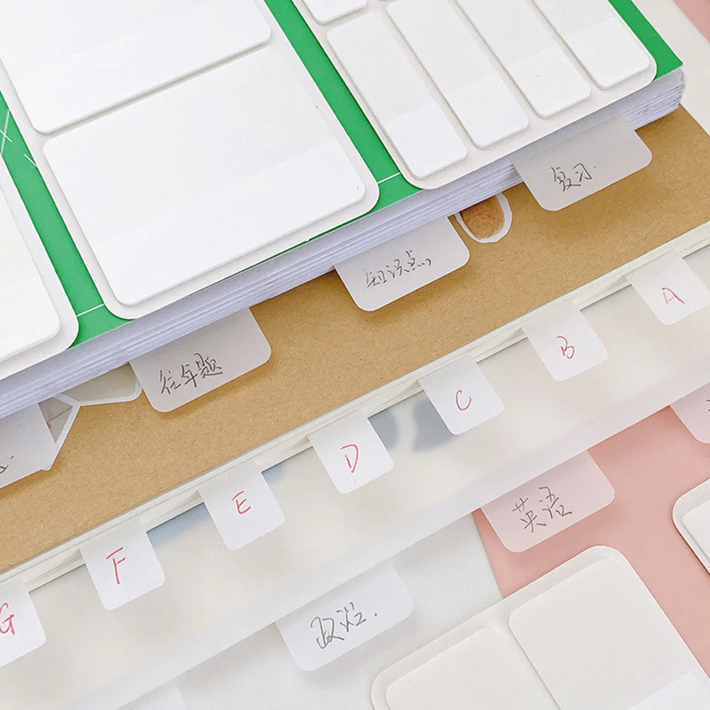 

280Pcs Sticky Index Tabs Note Stickers for Books Page Markers Label Tags Bible Book Tabs Aesthetic Reading Strips Portable