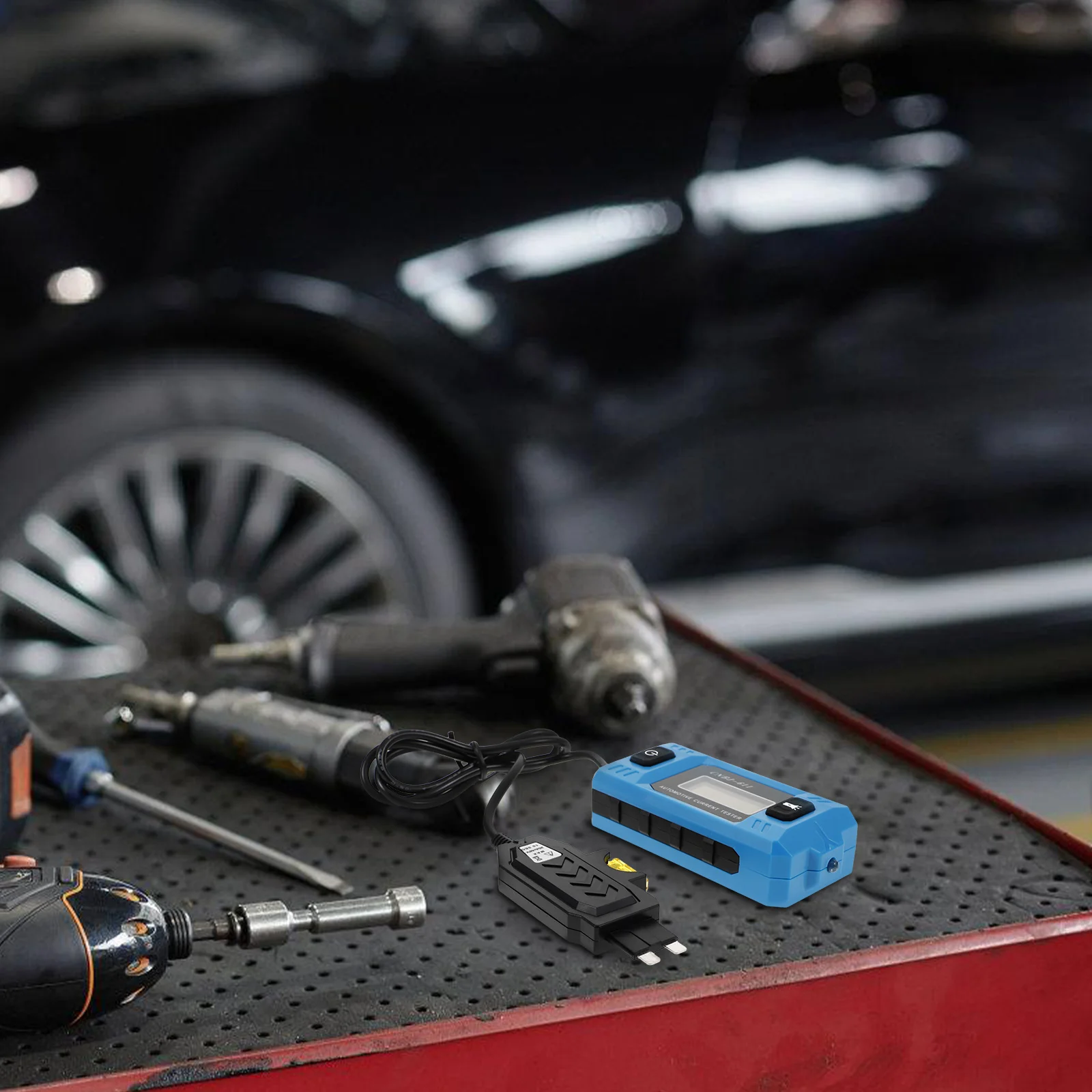 

Current Automotive Fuse Tester Electronic Meter Digital Mini Tool for Car Leak Fault Diagnosis without