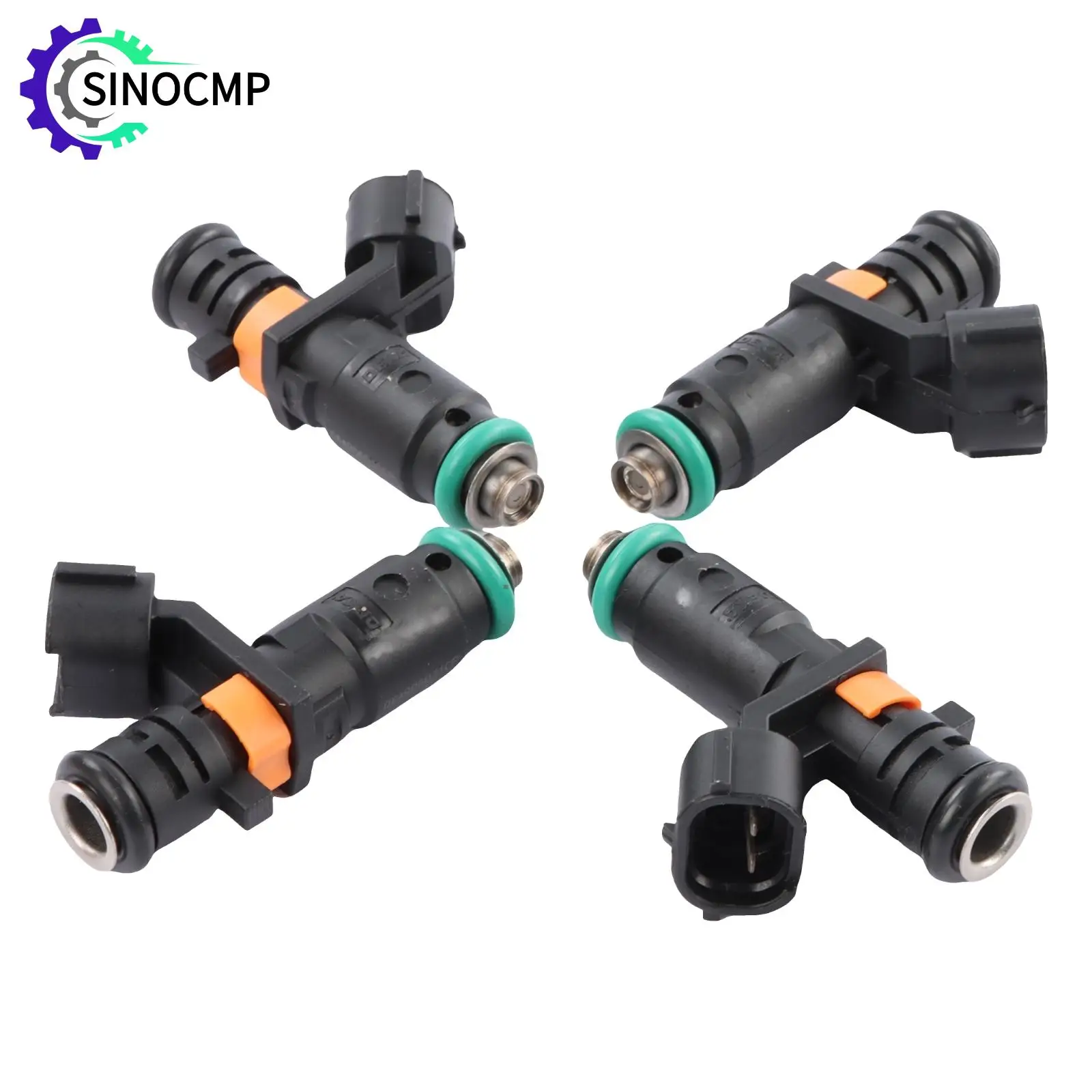 

4 шт. топливные форсунки для VW Jetta 2,0 2011-2018 Seat Ibiza FJ1195 06A906031CP FI11376S WHT005422B детали двигателя форсунка