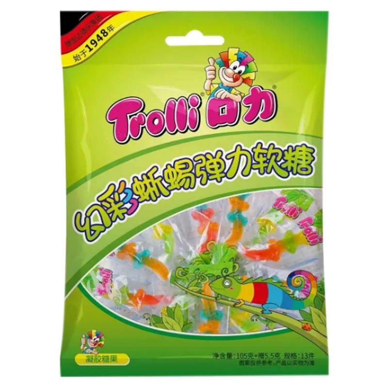 Trolli Gummi Candy 2,4/2,72/3,53/3,71/3,81oz(68/77/100/105/108g)*1 Packung