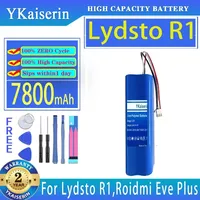 7800mAh Robot Cleaner Battery for Xiaomi Lydsto R1 Roidmi Eve Plus Proscenic M7 MAX M7 Pro M8 Pro U6 Lenovo LR1 Vacuum Cleaner