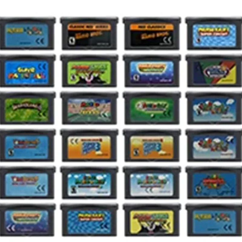 GBA Game Cartridge mMario & Donkeyy Kong Series 32 Bit Video Game Console Card