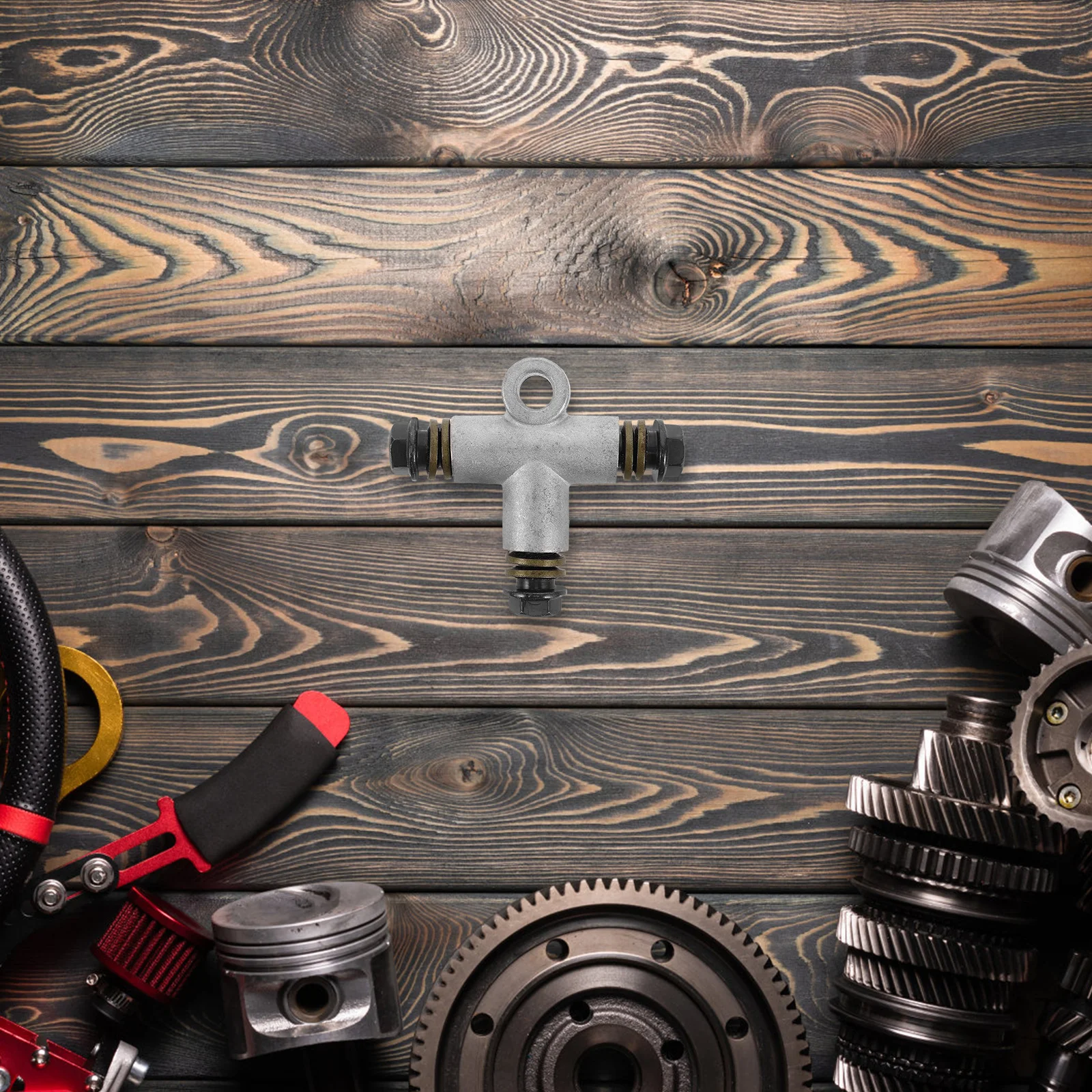 

10Mm Line Connector For Atv Motorcycle Hydraulic Splitter Alloy Fittings Leakproof Durable Lines Metric Hydraulic