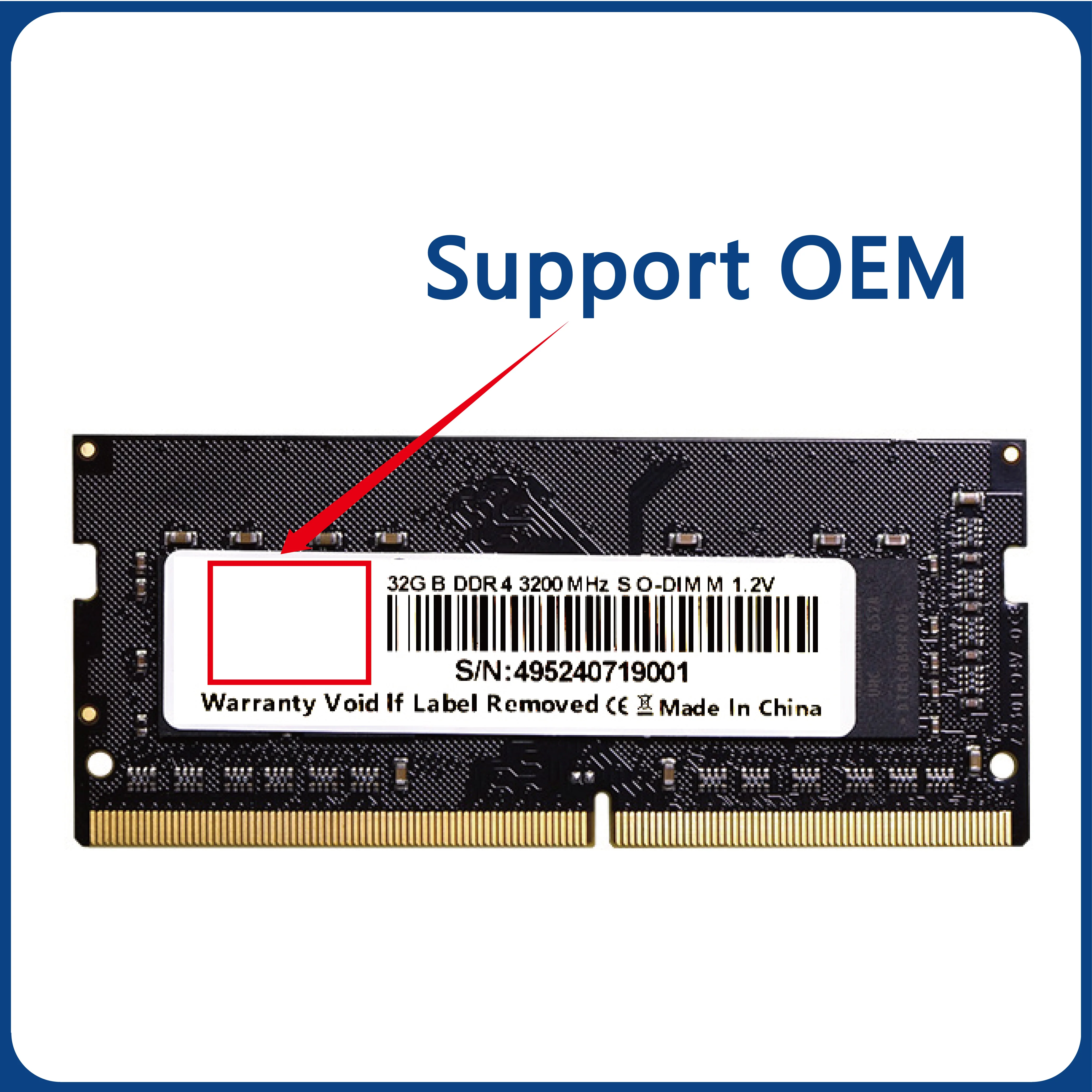 2 PCS memoriam ram ddr4 wholesale Ymeiton DDR4 3200MHz 2666MHz 2400MHz 4GB 8GB 16GB 32GB SO-DIMM RAM  laptop Memory