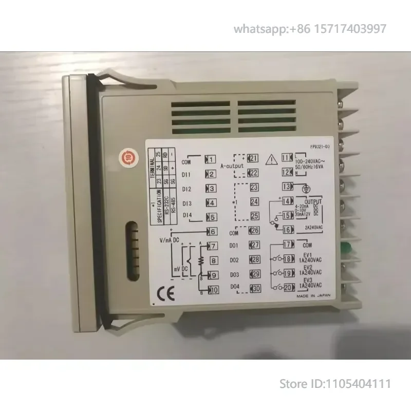 SHIMADEN Program temperature control instrument FP93-8I-90-0050 FP93-8P-90-0050 FP93-8V-90-0050