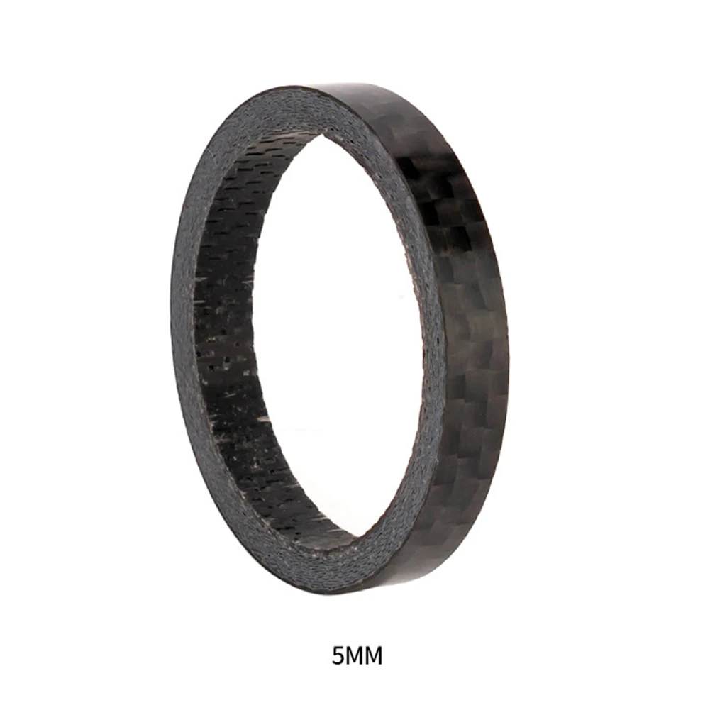 غسالة فاصل الدراجة الجبلية 1 قطعة ألياف الكربون القماش 1/2/3/5/10/15 مللي متر اكسسوارات ألياف الكربون سماعة العلامة التجارية الجديدة