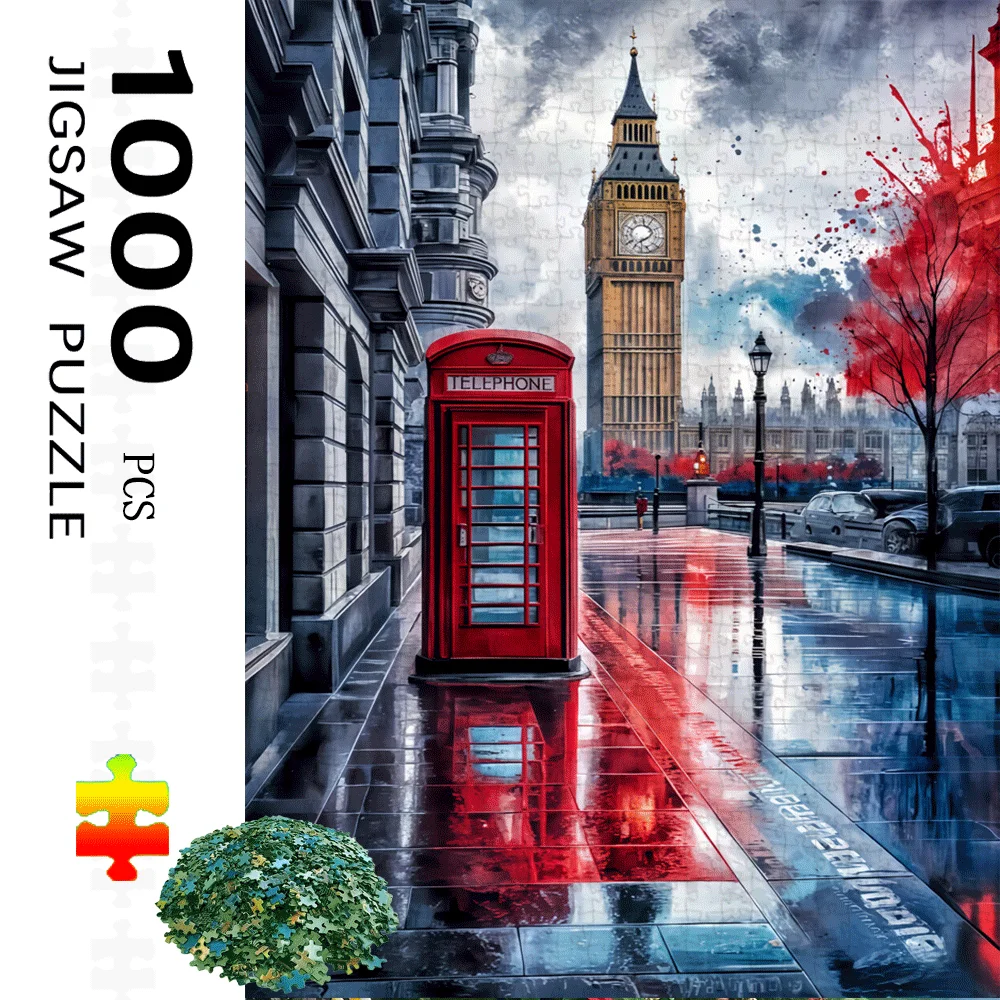 1000Pcs London Puzz… - image