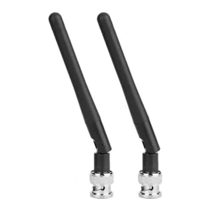 2 PCS UHF BNC Male Replacement Antenna For Sennheiser EW100 EW300 EW500 G3 G4 SKM100 Wireless Microphone Mic Receiver