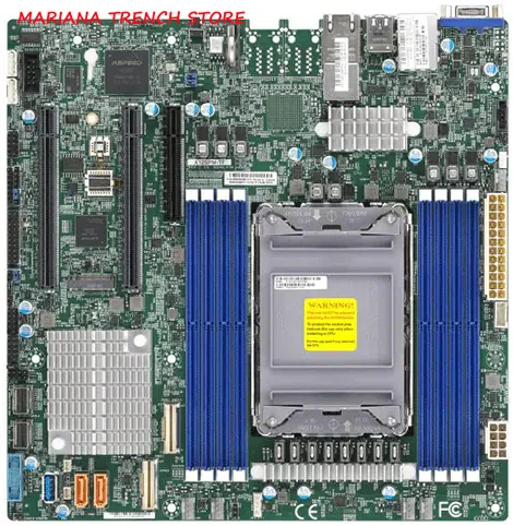 

X12SPM-TF для встроенной/лотной материнской платы Supermicro, разъем LGA-4189, масштабируемые процессоры Xeon 3-го поколения, двойная локальная сеть с разрешением 10 ГБaseT