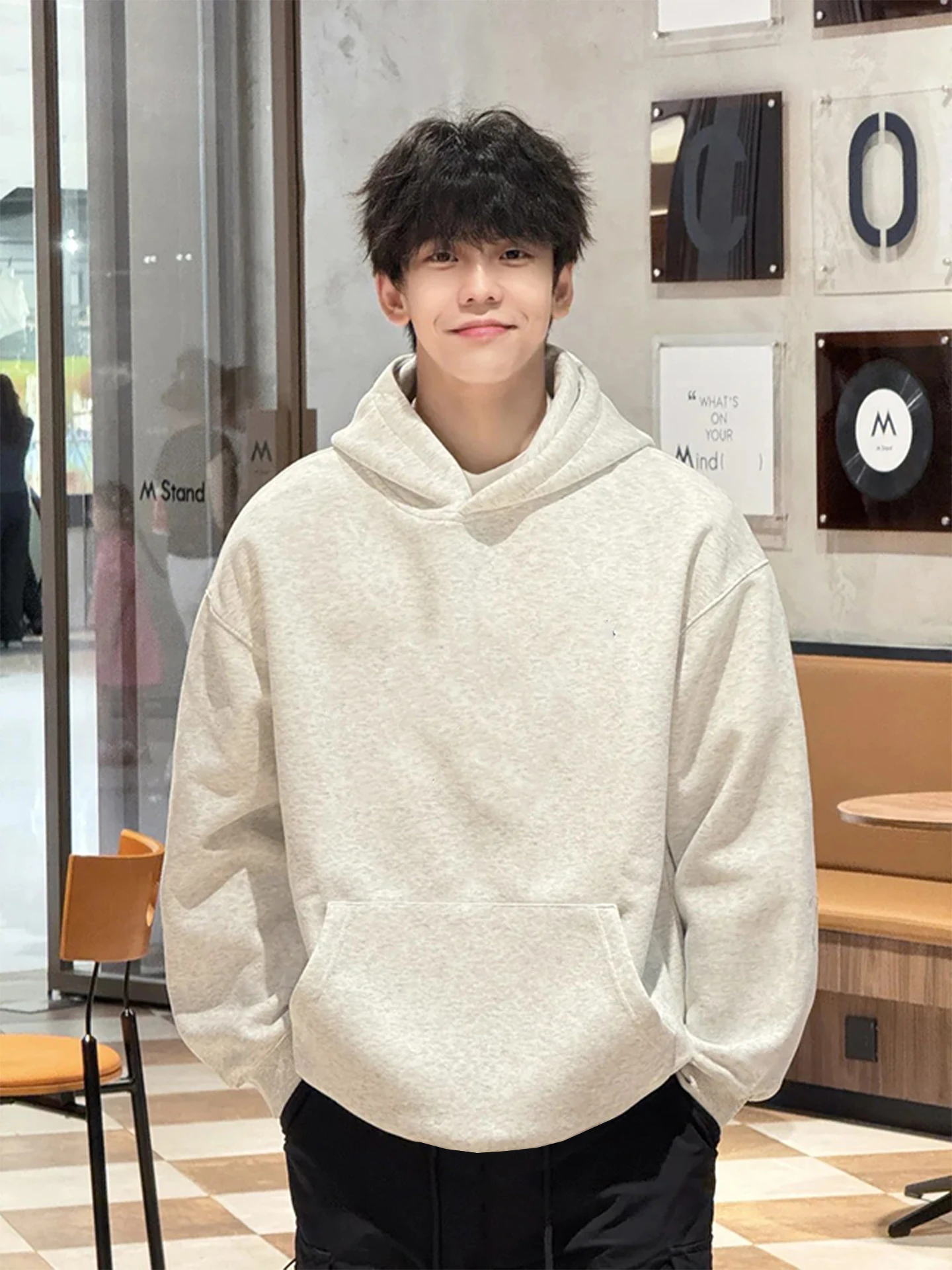 

Мужская толстовка Cleanfit American Style Heavyweight Hardwear с флисовой подкладкой для осени и зимы, уличная одежда