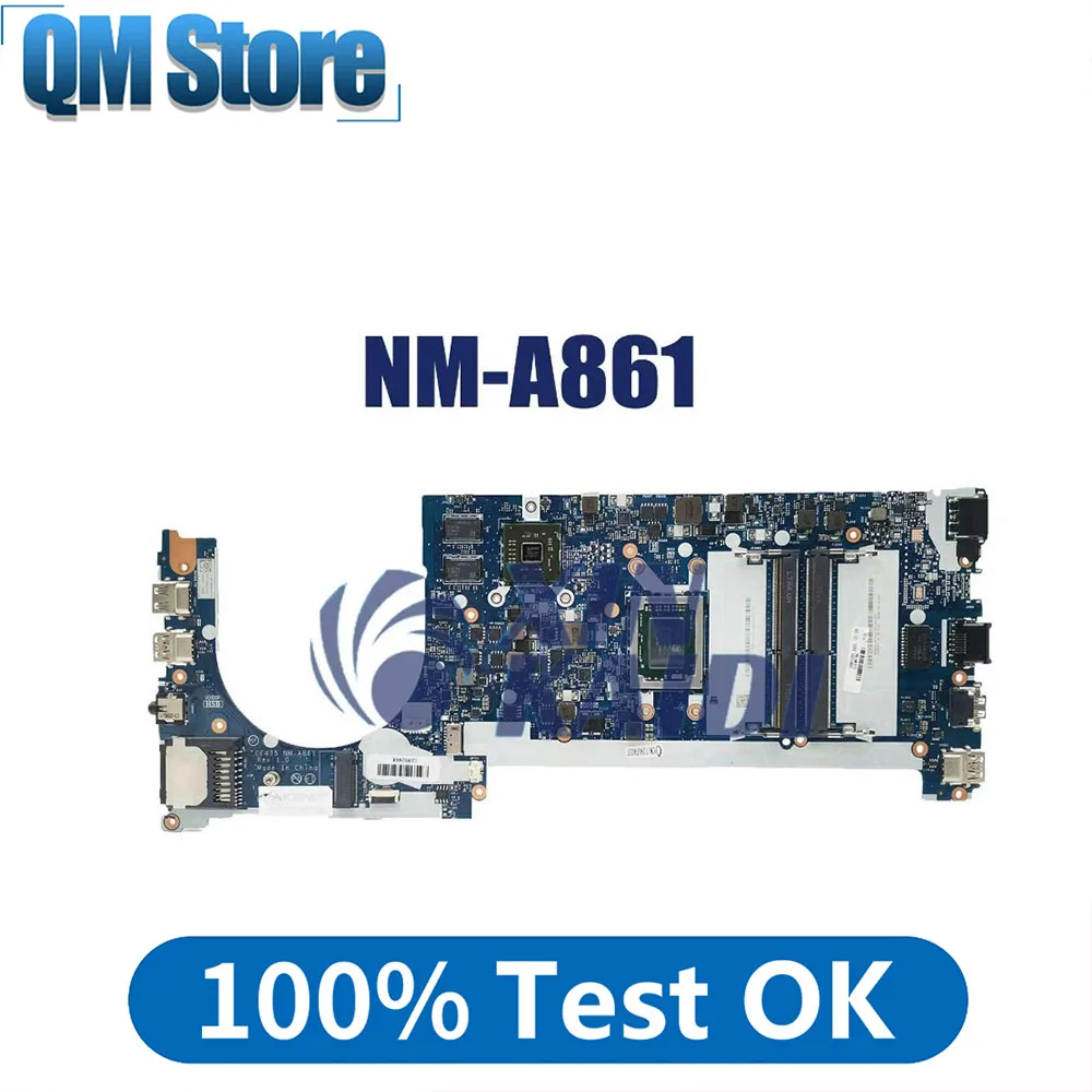 

Notebook Mainboard For Lenovo ThinkPad E475 NM-A861 Laptop Motherboard with CPU A6-9500B A10-9600P UMA 100% Tested OK