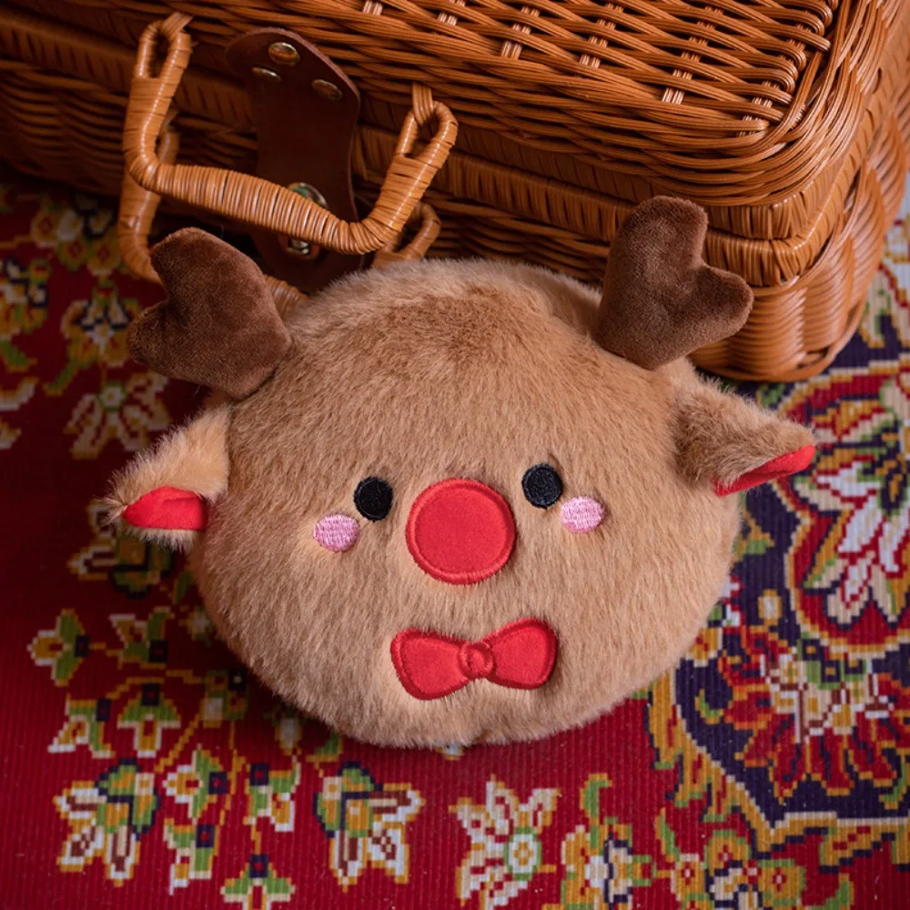 Snowman Deer Cute Christmas Tree Pillow Kawaii Super Soft Stuffed Christmas Tree Cartoon Christmas Decorations Gift