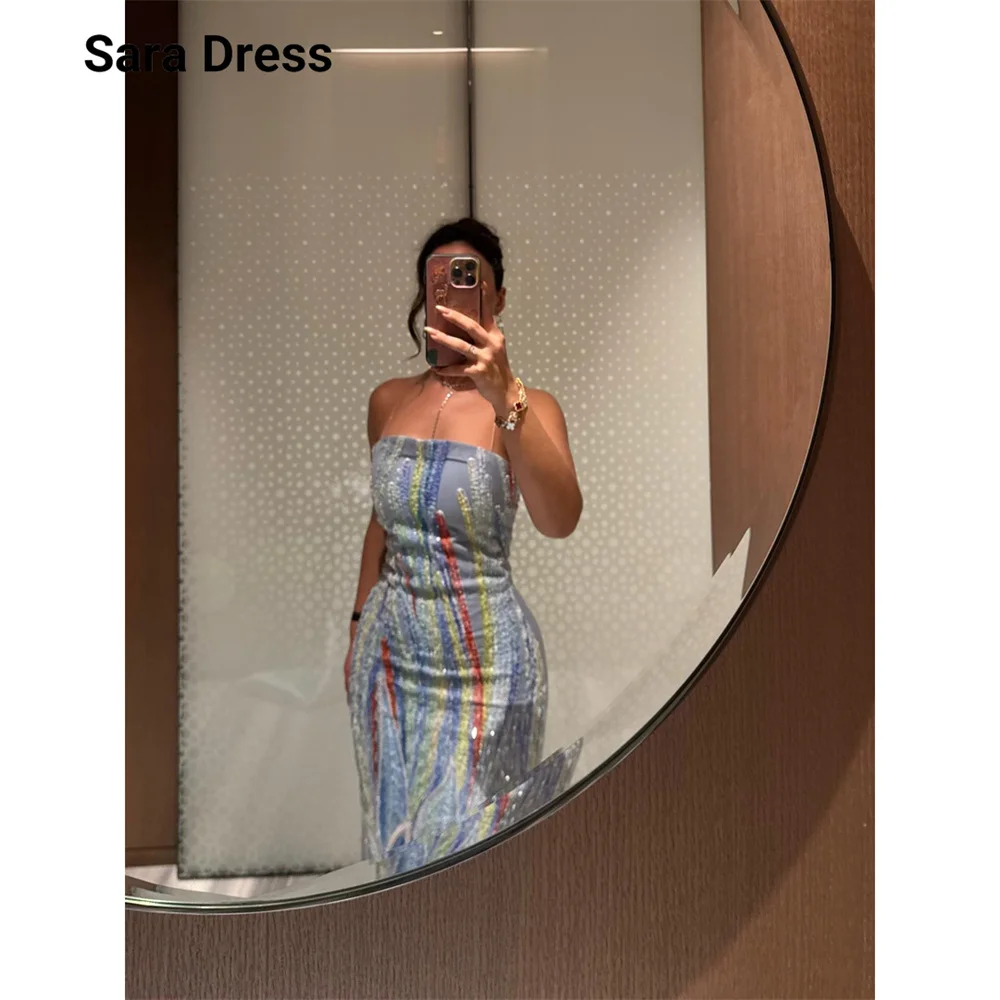 

Sara Custom Red Fishtail Sweetheart Floor-length Evening Dresses D/party Elegant Party Dresses for Women Luxury Gala Dress Prom