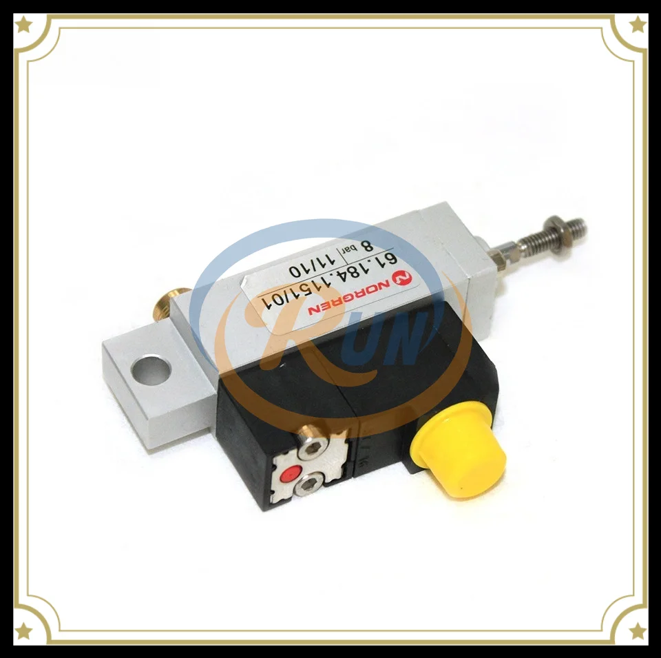 

Heidelberg SM102 MO GTO Inked Solenoid Valve Inked Cylinder 61.184.1151 Heidelberg Cylinder Parts
