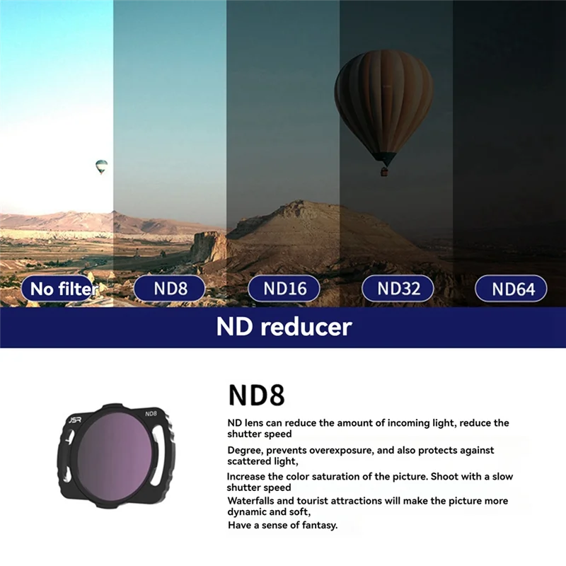 ABKI-JUNESTAR For DJI Avata 03 Lens Filters CPL ND8 ND16 Neutral Density Filter For DJI Avata Drone FPV Traversal Machine