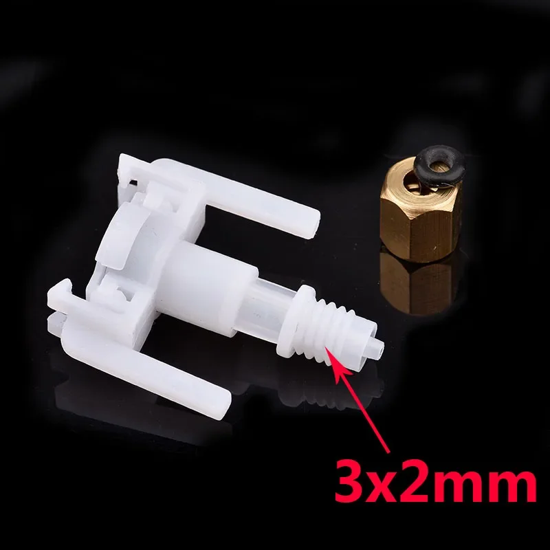 10 PCS Eco Solvent DX5 XP600 Damper Connector With Copper Screw for Epson Roland Mimaki JV33 160 130 JV5 TS3 TS5 Pipe