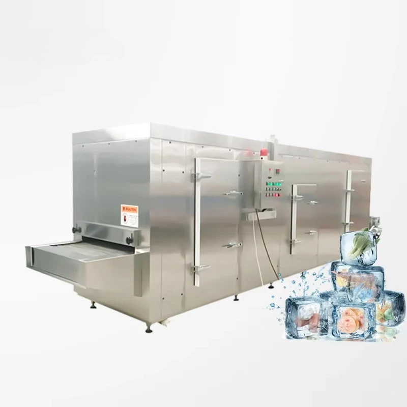 Customized Quick Fast Freezing Machine Shock Blast Freezer Tunnel for Restaurants Hotels Farms Motor Blast Freezing Equipment