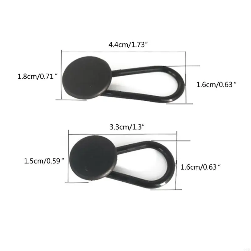 G92C Estensori in con bottoni flessibili per pantaloni, pantaloncini, gonne Jeans