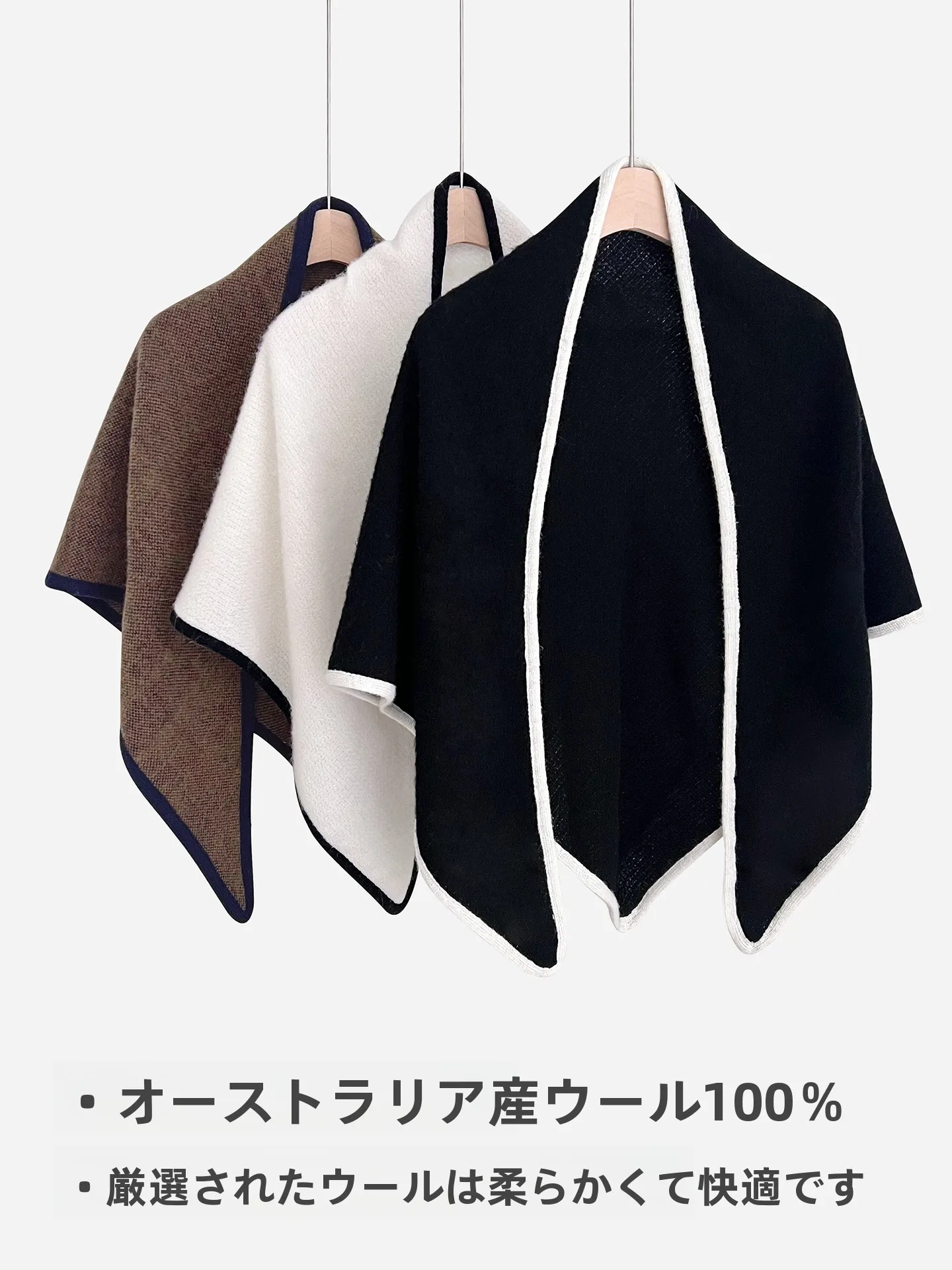 00-ウール女性用ニットスカーフショール三角形首保護冬ファッション韓国スタイル多用途タイイングデザイン