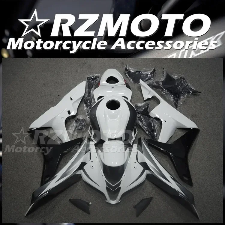 

4Gifts Injection Mold New ABS Motorcycle Bike Fairings Kit Fit For HONDA CBR600RR F5 2007 2008 07 08 Bodywork Set Black White