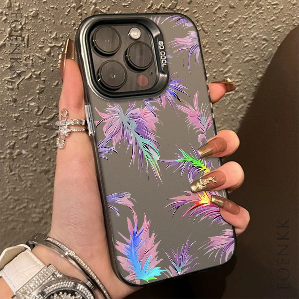 The latest Upscale Printing Phone Case For iPhone 16 Pro Case iPhone 11 12 13 14 15 Pro Max XS X Plus 12 13 Mini Plating Cover