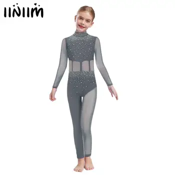 Buy Adult Women's Metallic Liquid Long Sleeve Lycra Gymnastic Dance