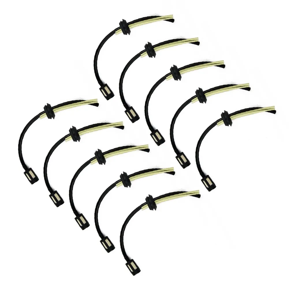 

Replacement Fuel Line Kit Assembly Parts 10 pcs/set Hose Pipe Filter Brush cutter Lawn mower Garden Plastic rubber