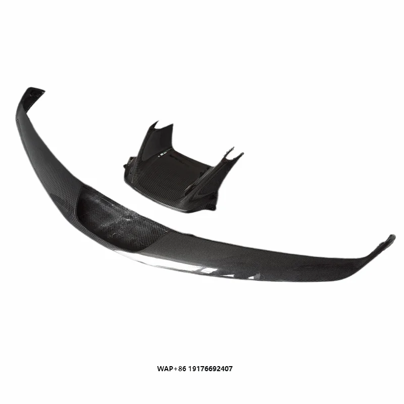 

for the 2020 to 2022 SF90 OEM Style Dry Carbon Fiber Front Diffuser Lip for SF90 Front Lip Body Kit