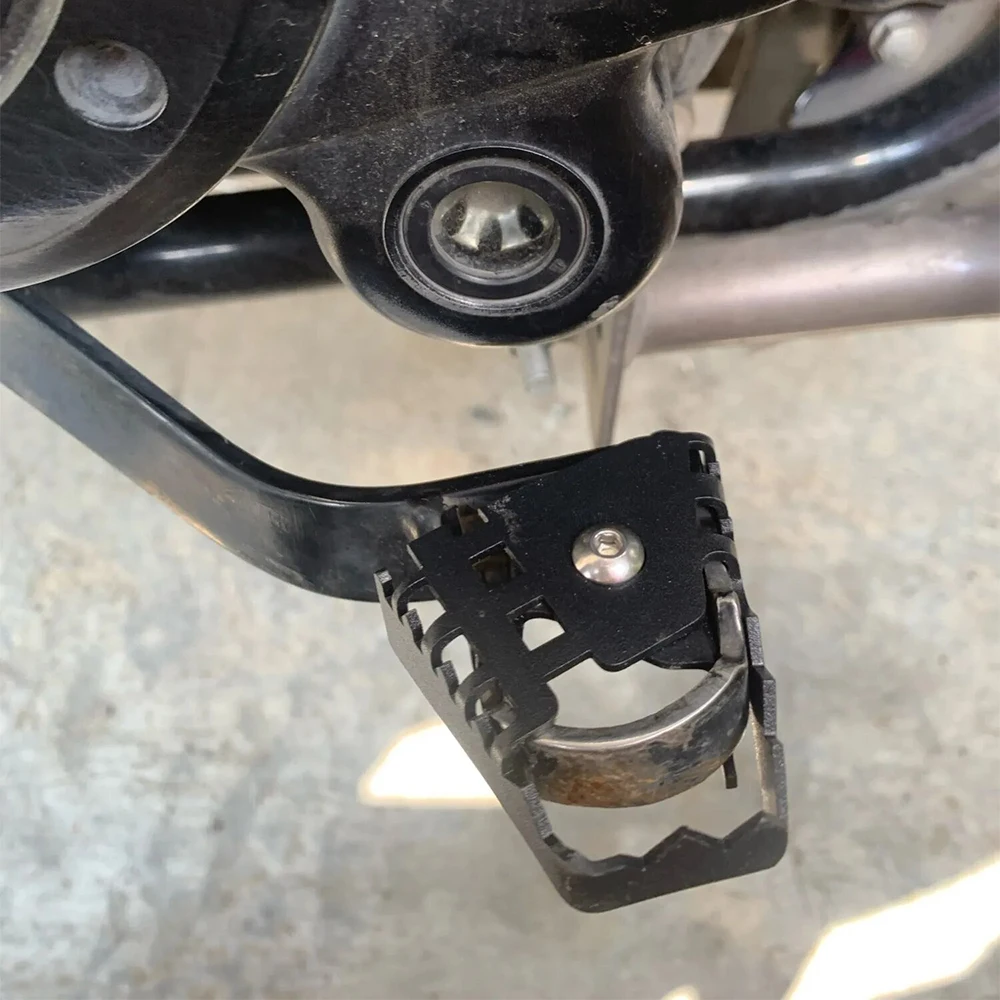 Foot Brake Lever Pedal Enlarge Extension Rear Brake Peg Pad Extender For BMW F650GS F750GS F800GS R1200GS LC R1250GS F850GS Part