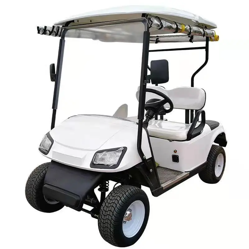 Long Range 4/8/11 People 4 Wheel Electric Car 72V Vintage Electric Golf Cart Sightseeing Car