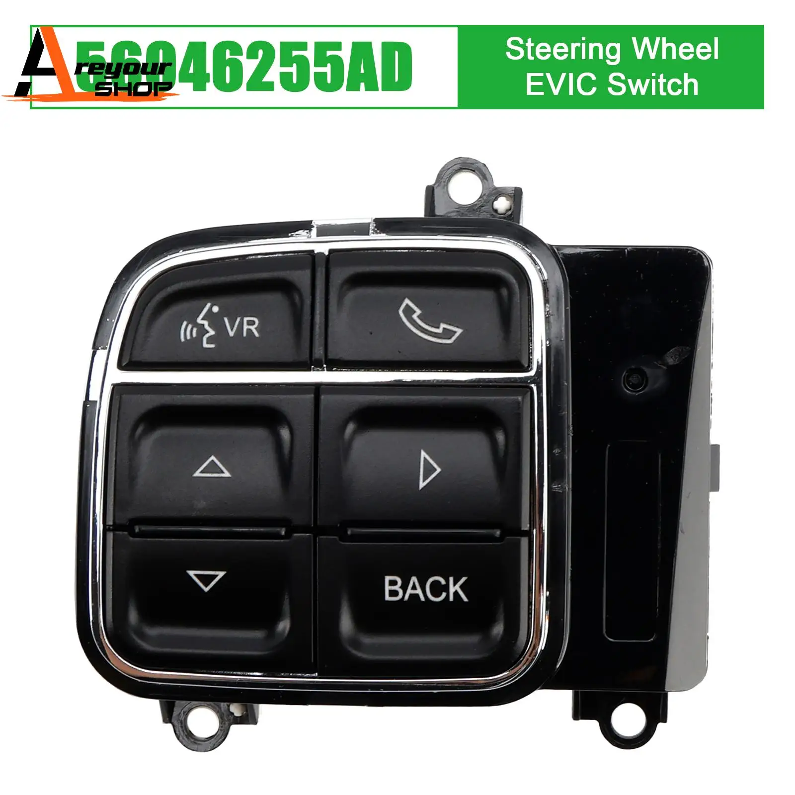 

Steering Wheel EVIC Switch 56046255AD for Dodge Grand Caravan Chrysler 300