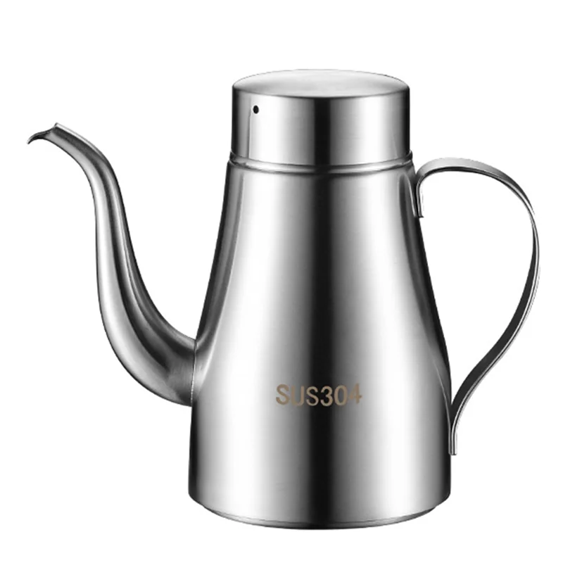 

AAAF Kitchen Jars Oil Pot 304 Stainless Steel 48 Oz Oil Bottle Home Kitchen Accessories Spice Organizer Tool