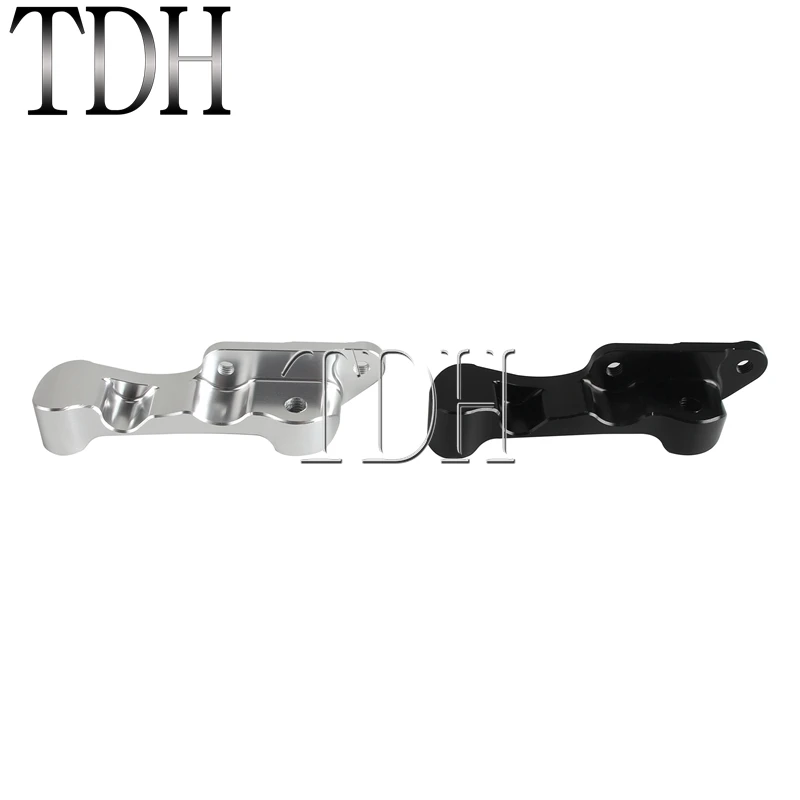 Black Chrome Motorcycle Scooter Aluminum Bracket Adapter Brake Caliper Modified Brackets Caliper Accessories For GTS300 GTS 300