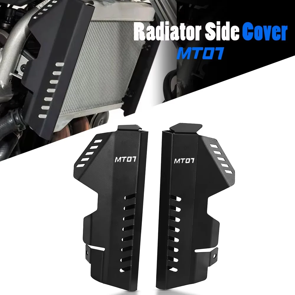 

Motorcycle Accessories Aluminum Grille Guard Radiator Side Cover Protection For YAMAHA MT-07 MT07 MT 07 FZ07 2013 -2016 2015