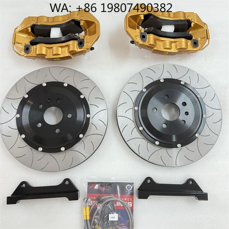 

355x32mm Purple 6 Piston Brake Kit High Performance Racing Modified Caliper System For 2005 Classic Performance Sedan