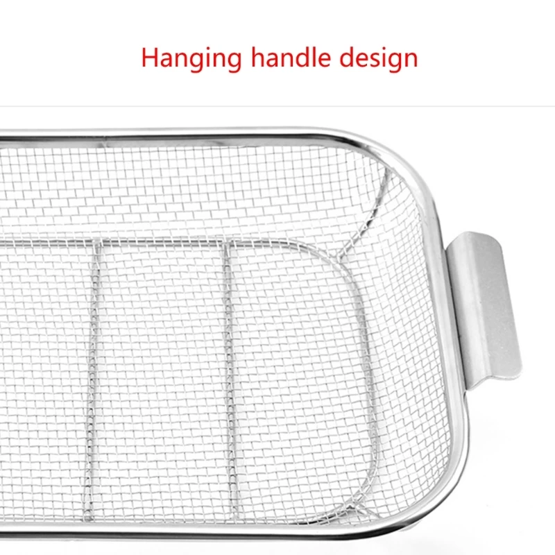 Air Fryer Rack STACKABLE Dehydrator Racks สแตนเลสตะกร้าทอดอากาศถาดอุปกรณ์เสริมอเนกประสงค์สำหรับ Air Fryer