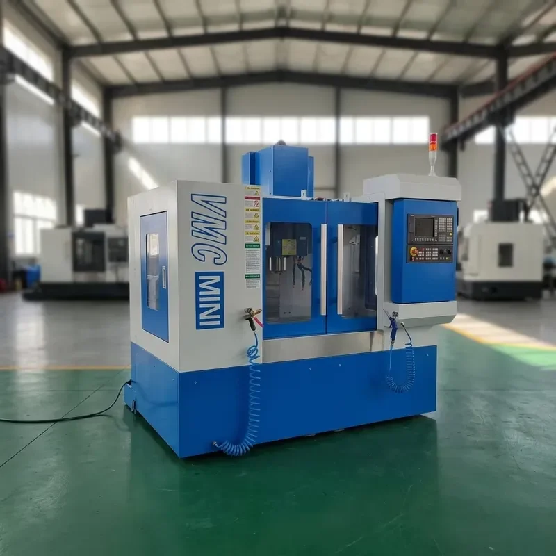 CNC Vertical Machining Center with Automatic Lubrication and Cooling Stability for Mold Making and Aluminum Molds VMC Mini