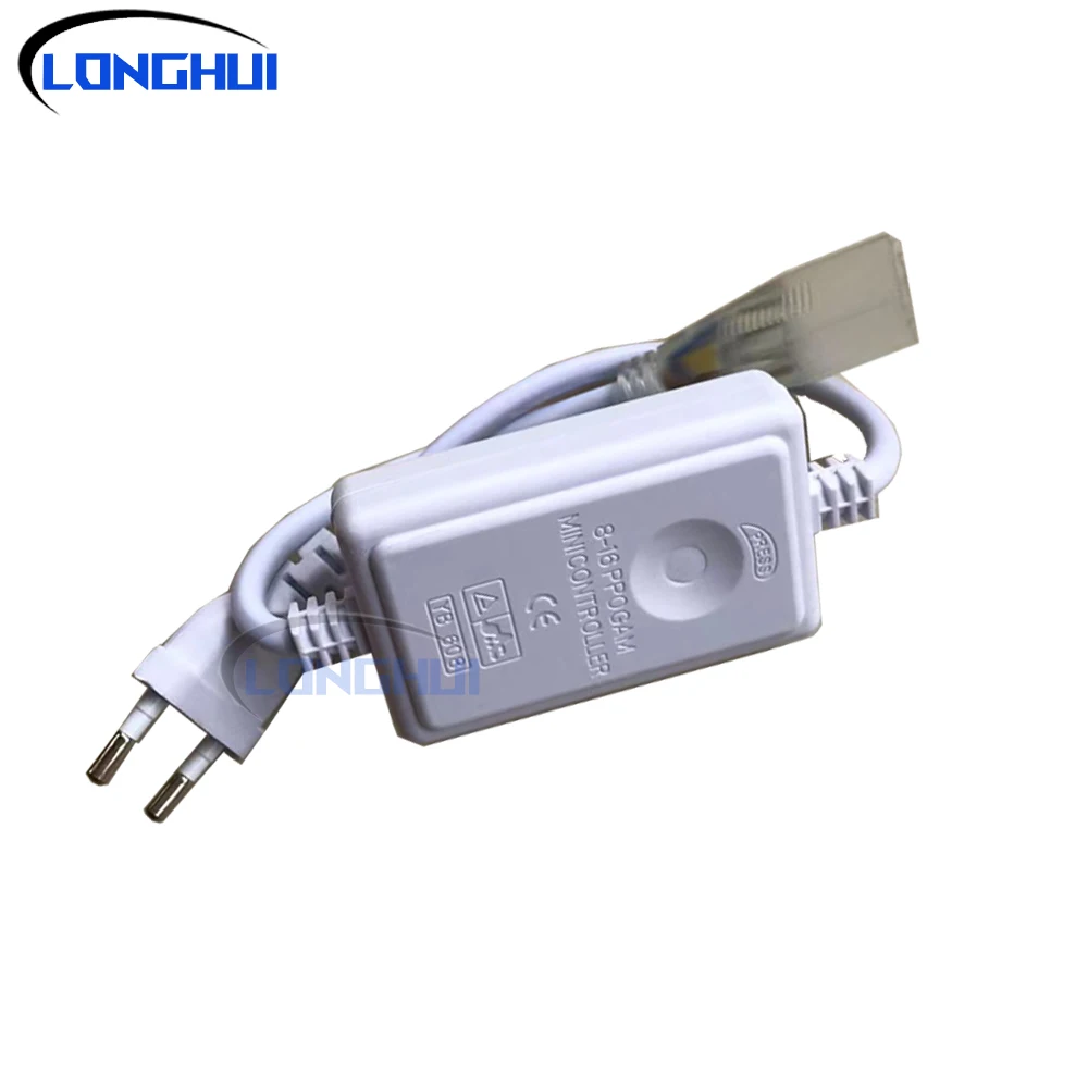 Colorful Running LED Lamp with Remote Control Plug-in Happy Horse Design Power Dimming Three-Color Changing LED Lolor-changing