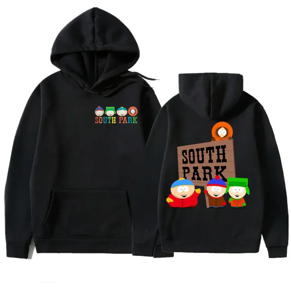 

Anime Southes Park Print Hoodie Autumn and Winter Men's Hooded Sweatshirt Fashion Warm Pullover New in Hoodies & Sweatshirts