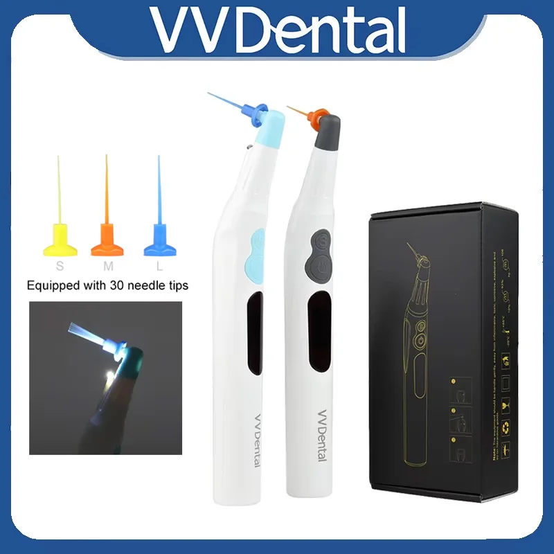 

VVDental Endoactivator Wireless Ultrasonic Activator Washing Tooth Sonic Irrigator with 30 pcs Tips For Endodontic Root Canal